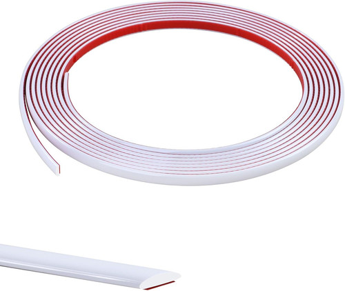 White flexible moulding - white,