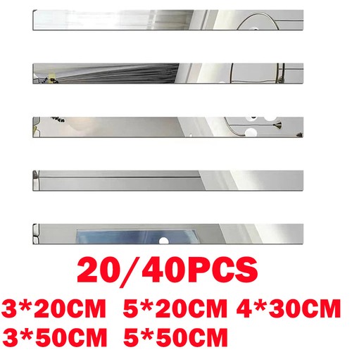 40pc long strip mirror - long,