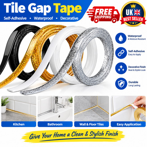 Waterproof tile gap tape - gap,