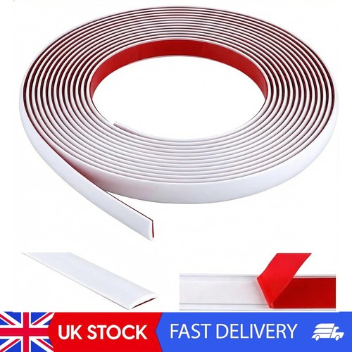 White tile edging trim - 6m,