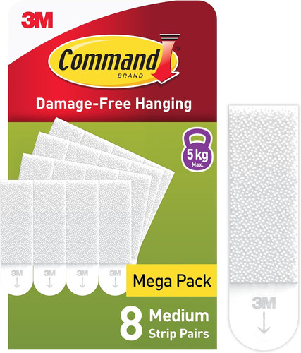 Picture hanging strips - strips, pairs