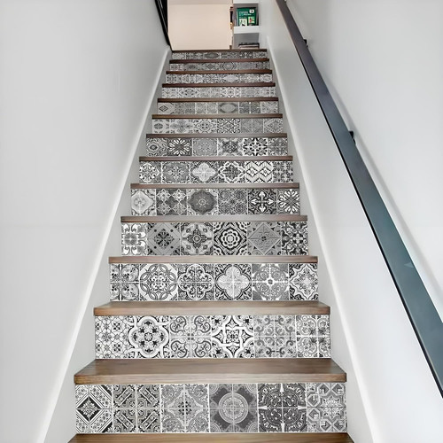 Stair case stickers - case,